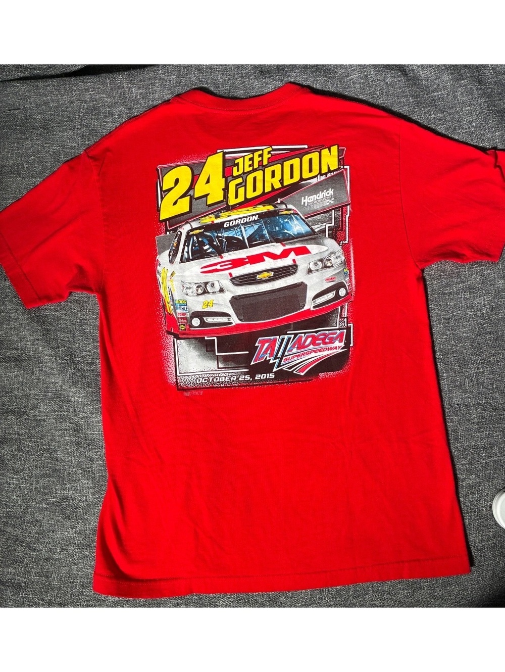 Jeff Gordon 2015 24EVER 3M NASCAR Racing Shirt Big Design Hendrick Talledega